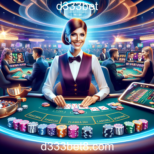 A Experiência do Cassino Ao Vivo no d333bet